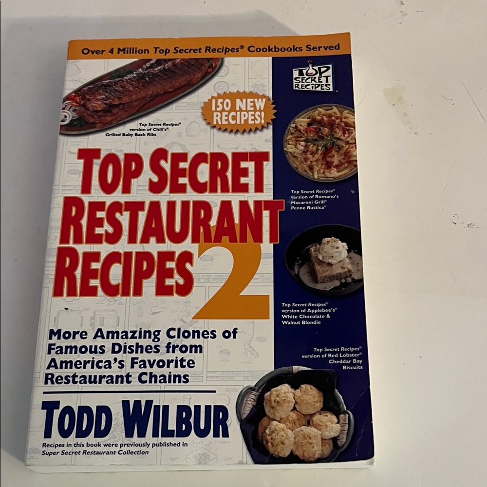 Top Secret Restaurant Recipes 2 Cookbook